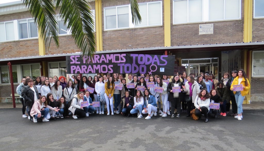 Parón do 8M. Día da Muller Traballadora por Andrea Santos Pereiro – 4º ESO – IES Perdouro (Burela)